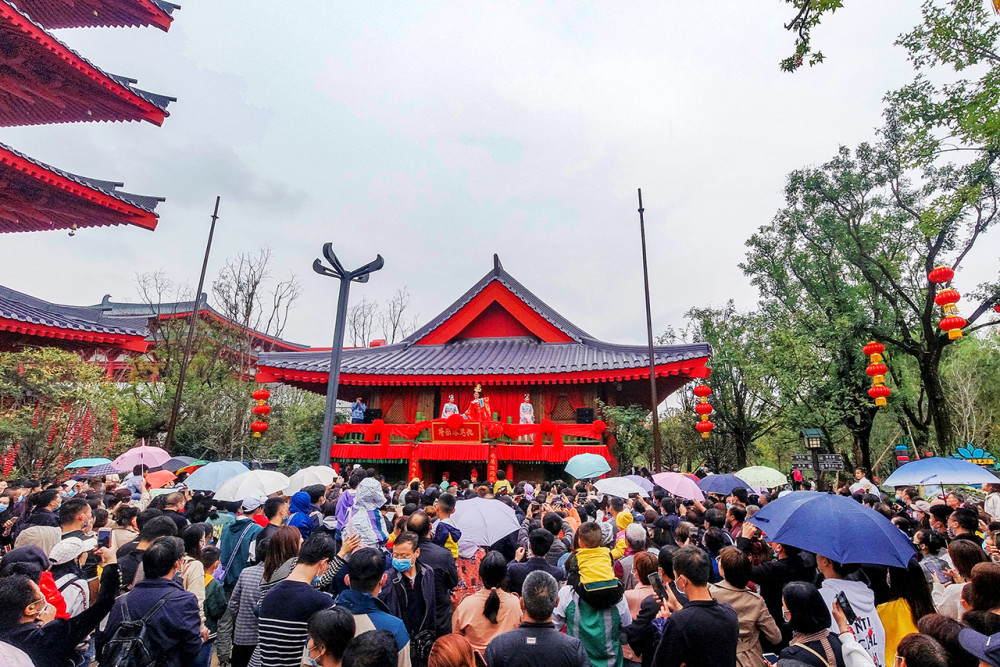 刷爆朋友圈的西安宋城千古情,只需一日,穿越西安千年傳奇