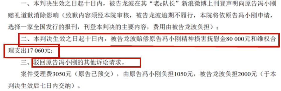 冯小刚|冯小刚名誉案胜诉，被罚20亿是假的，“冯裤子”不算侮辱人格