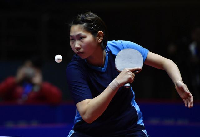 王曼昱小师妹张缤月3-1蒋慧,对手曾在日本参加t联赛,与常晨晨搭档女双