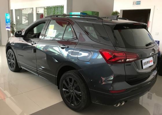 2021款雪佛兰探界者到店灰色涂装获赞四根排气管加持配9at