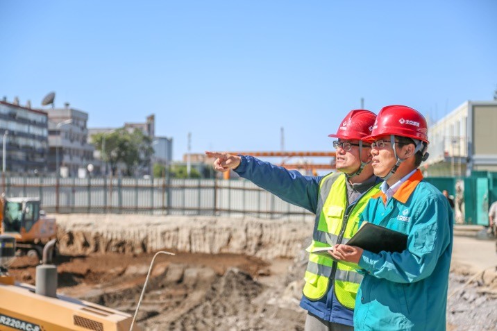 广渠路|加油！广渠路东延正日以继夜，地下18米隧道骨架搭好