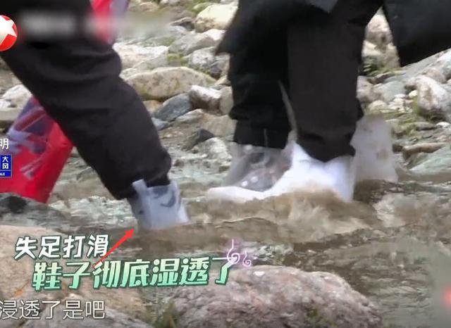 虞书欣|岳云鹏为接应虞书欣鞋子全湿透，女方本能反应引热议！