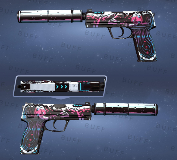 csgo皮肤鉴赏-黑色魅影