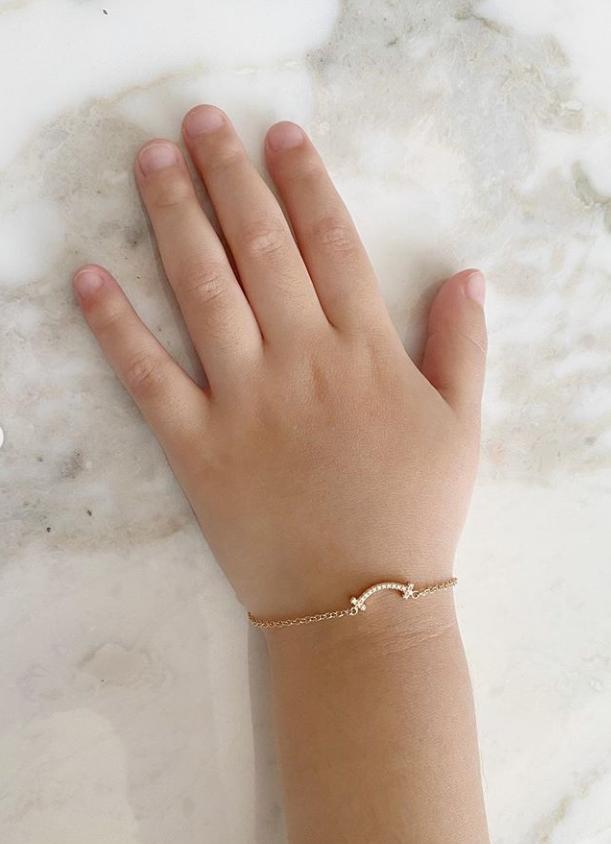 林心如|林心如晒照秀幸福，女儿的小手成为关注焦点