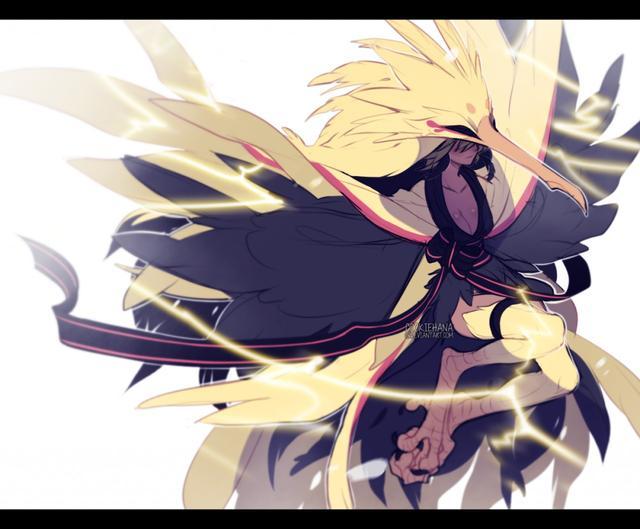 当三圣鸟能够mega进化以后闪电鸟变成了浑身带刺的雷狱之主