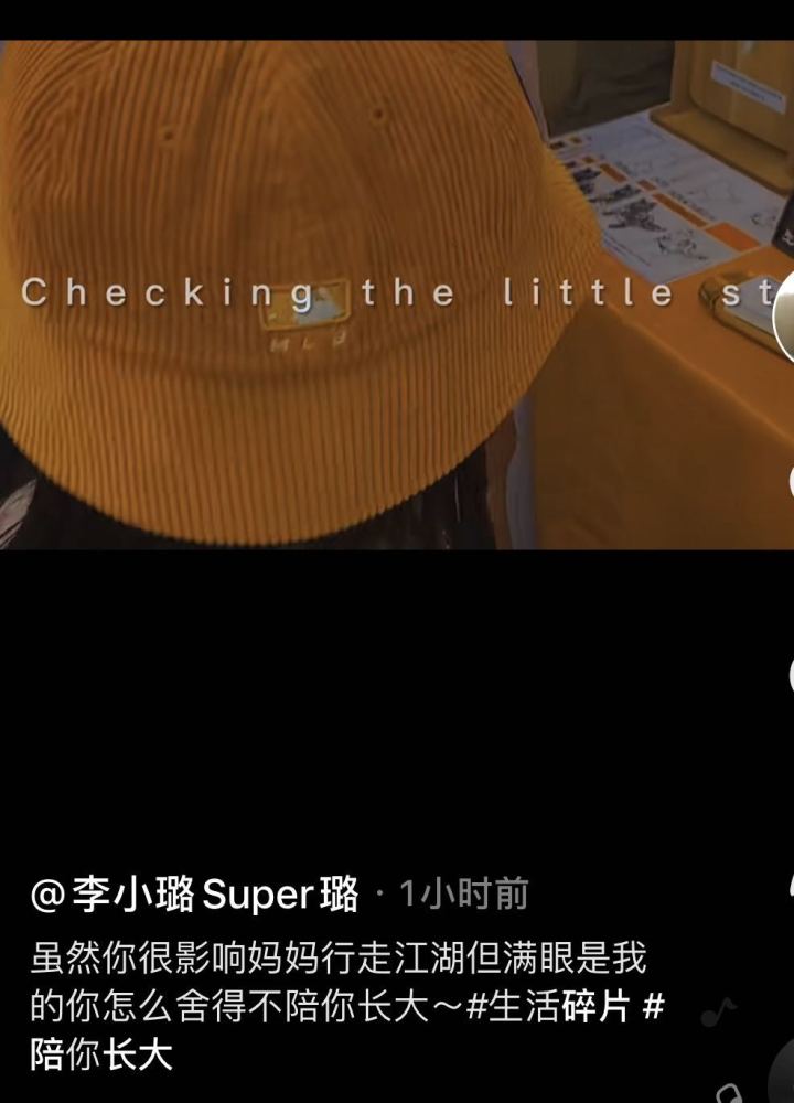 李小璐|李小璐说甜馨影响她行走江湖，偶遇贾乃亮，提到甜馨表情不自然