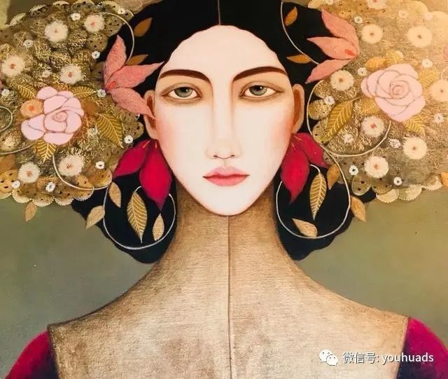 法伊扎·马格尼|阿尔及利亚绘画：女性美丽与复杂的诠释