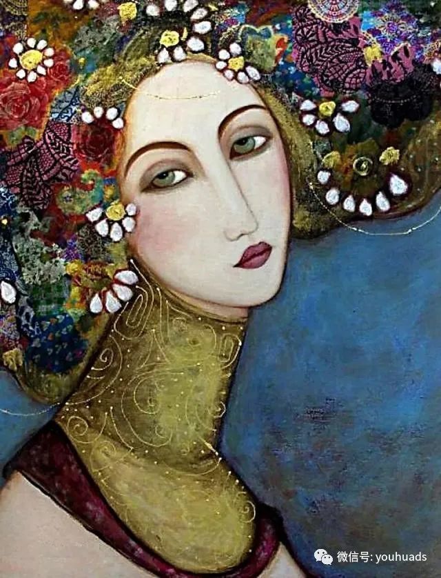 法伊扎·马格尼|阿尔及利亚绘画：女性美丽与复杂的诠释