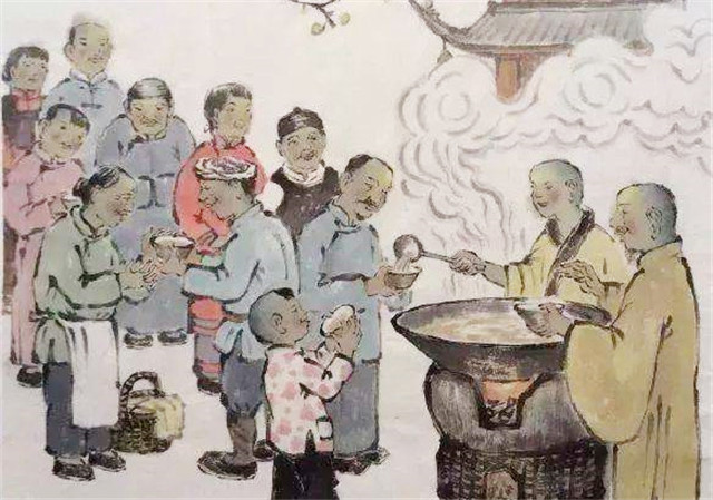 古代开仓赈灾为何都是施粥直接派米不是更方便吗