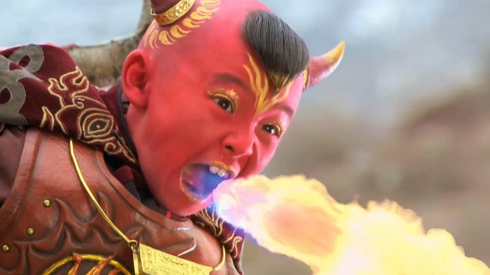 悟空在八卦炉不吃不喝49天,为何红孩儿一喷火,悟空就被烧死?