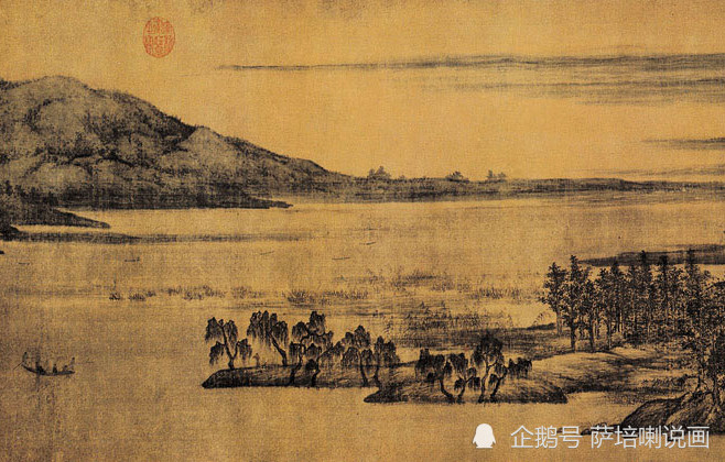 南派山水画开山鼻祖,绘画大师董源