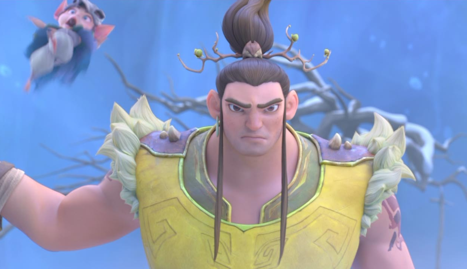 申公豹|《姜子牙》破12亿祝贺海报，申公豹用耳环换米，角色洗白引不满