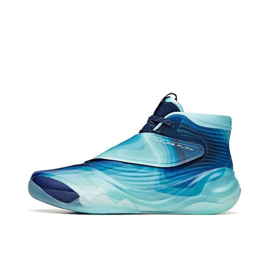 安踏kt6"水韵"配色,一双颜值与性能齐佳的安踏最新旗舰球鞋_腾讯新闻