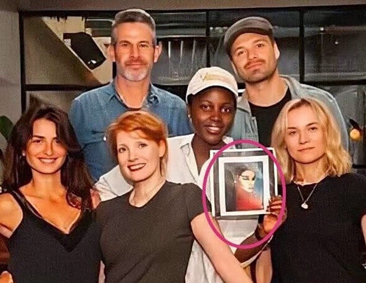 范冰冰|355预告片中，范冰冰首个镜头是不是后期合成？替身持枪照曝光