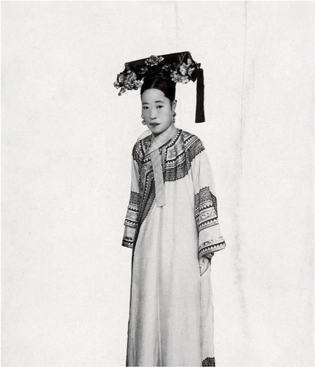 清朝皇后照片实拍图片