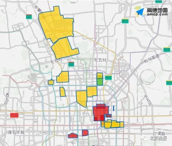 高峰|高速进京方向车流高峰来了！假期后半段，这些区域车流集中