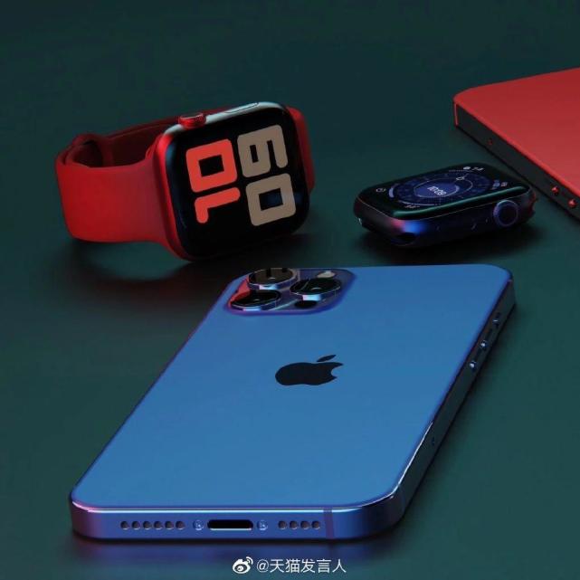 而且通過宣傳海報中的圖案以及顏色,不少網友猜測,此次的iphone12系列