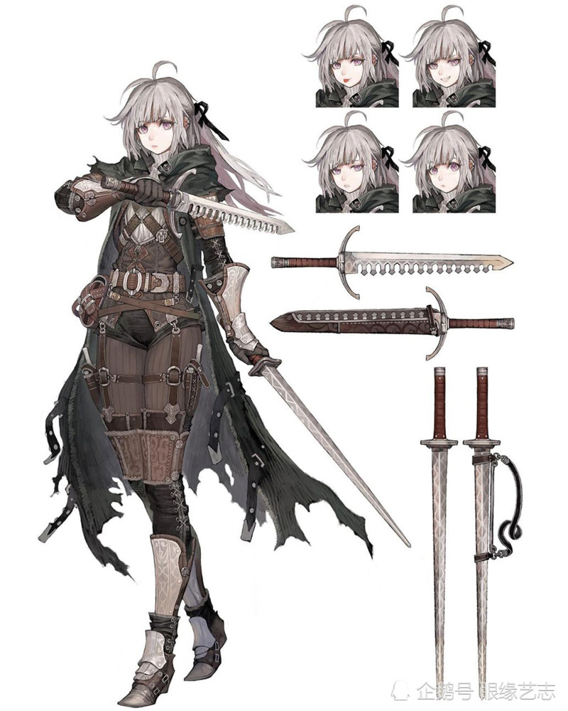 日系武姫少女拒绝性感的冷兵器艺术有温度的铠甲女骑士