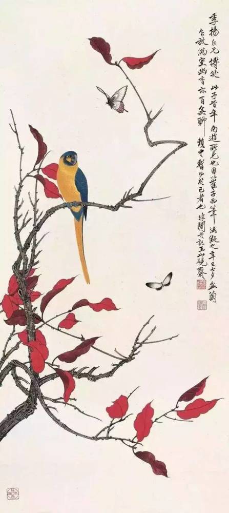 于非暗|于非闇笔下的花鸟，百看不厌