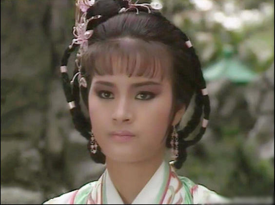 1986年《西施》黎燕珊扮演的西施,那个年代的经典妆容,虽然看上去没有