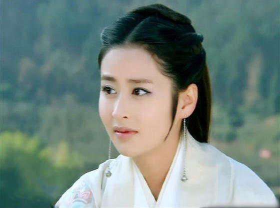 2013年《英雄》颖儿扮演的西施,真可谓是"我见犹怜"