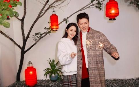 冯绍峰|赵丽颖罕晒照秀恩爱，为冯绍峰庆生超甜蜜，老公回复却被批不走心