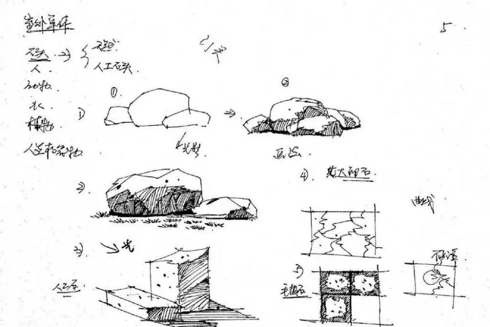 速写|【风景素材】室外单个景物的详细教程分享