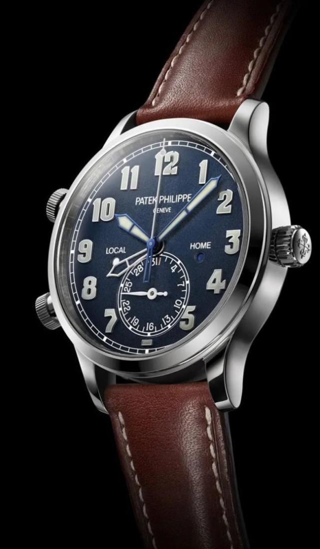 2020百达翡丽新飞行家腕表旅行者百搭不是非要鹦鹉螺