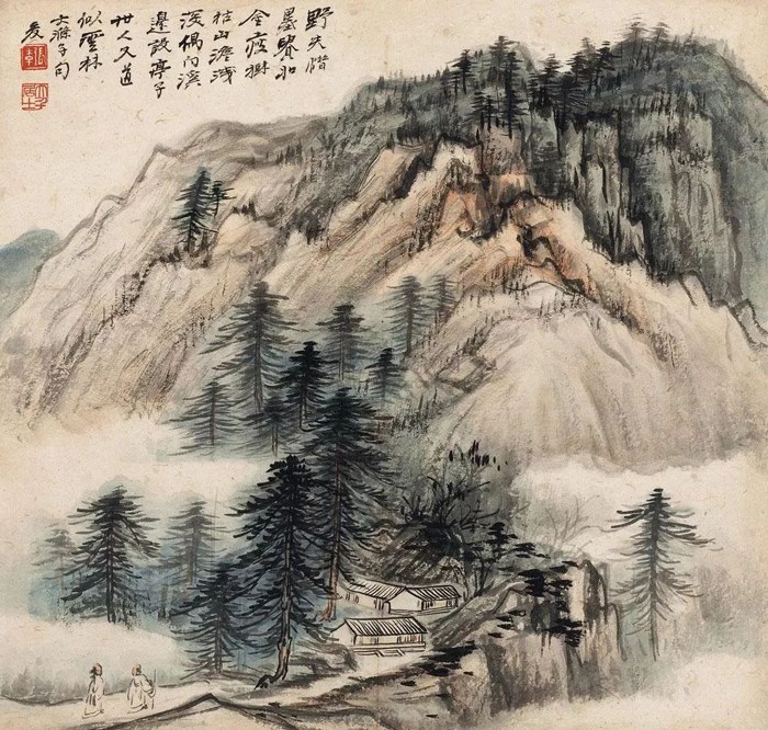 张大千|张大千登机前说：等我回来，她苦等34年，等来一份遗嘱