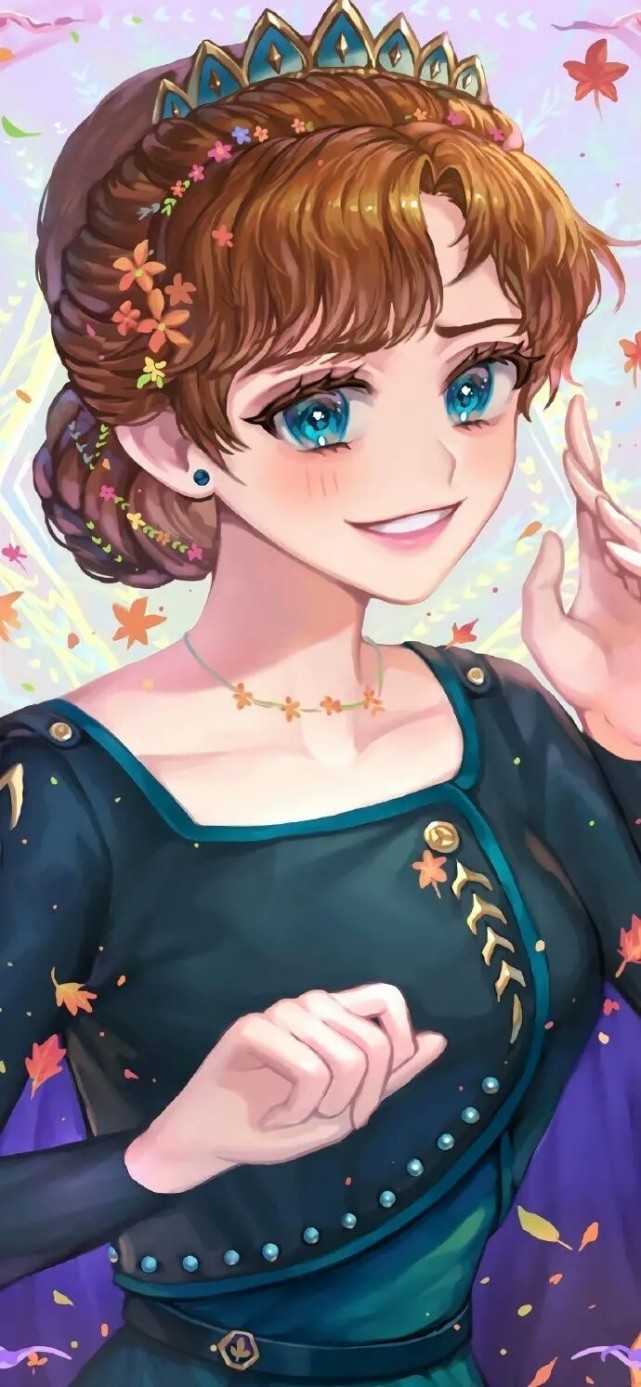 迪士尼在逃公主手机锁屏壁纸