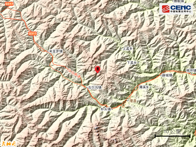 四川阿坝州|四川阿坝州理县发生3.2级地震