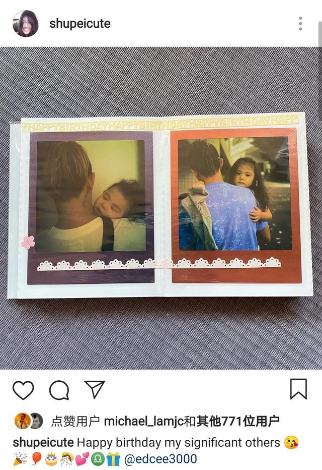 陈冠希|陈冠希40岁生日，秦舒培晒父女今昔对比照，女儿暖心做雕塑送爸爸