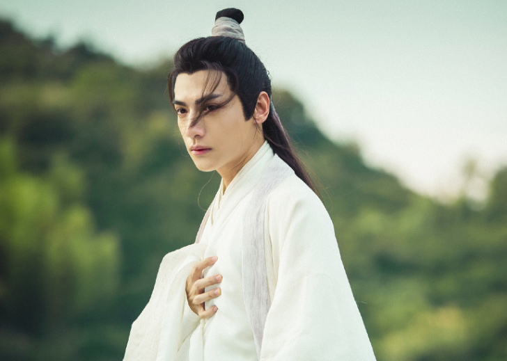 于朦胧|于朦胧新剧造型绝美，与罗云熙同争古装第1美男，网友：太难抉择