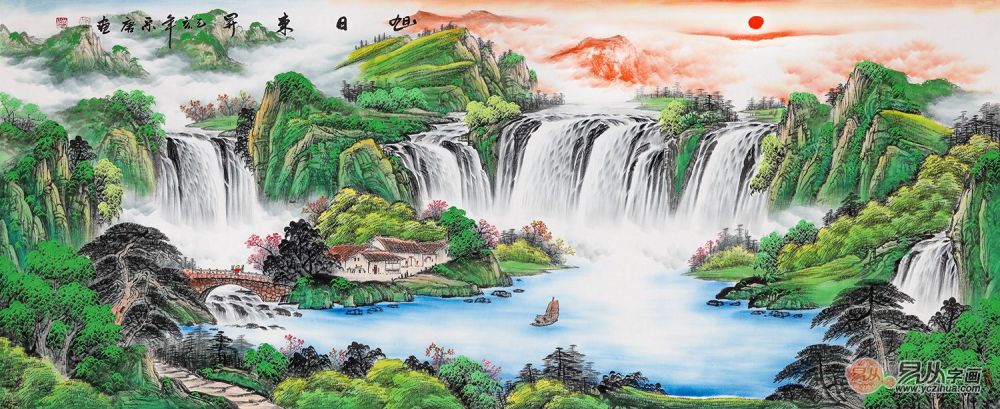 国画|实力派画家宋唐作品：看完你就懂得山水国画的魅力