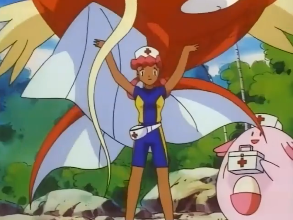 战斗力接近四天王级别的乔伊小姐,她们知道学医救不了宝可梦_腾讯新闻