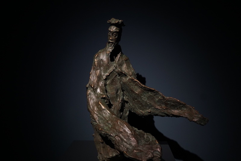 雕塑里的文人与写意从杜甫苏轼到鲁迅齐白石