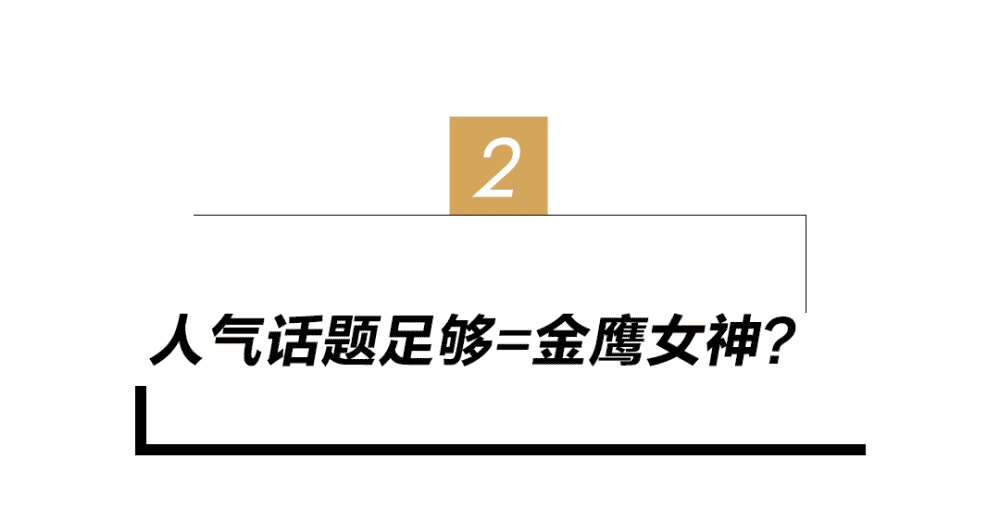 金鹰女神|今年这些女星，到底配得上金鹰女神称号吗？