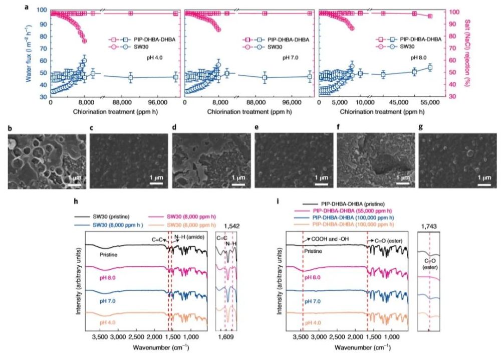 nature|水中有氯也不怕！南理工《Nature》子刊：高性能耐氯反渗透淡化膜！