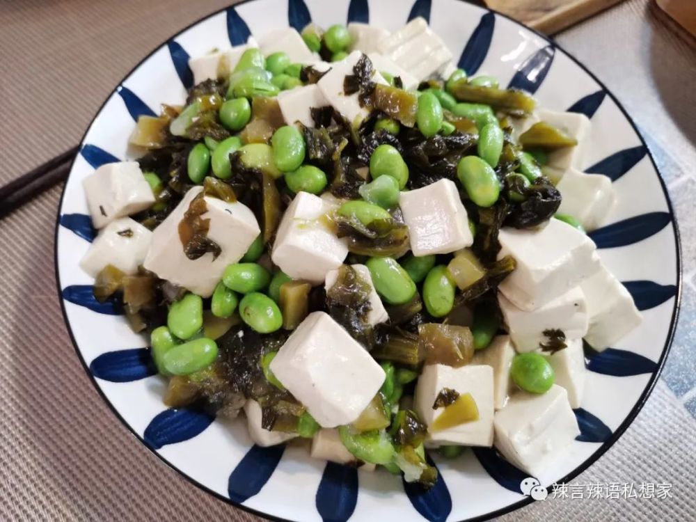 山珍海味也代替不了的一碗咸菜滚豆腐,菜无贵贱开胃落胃就好