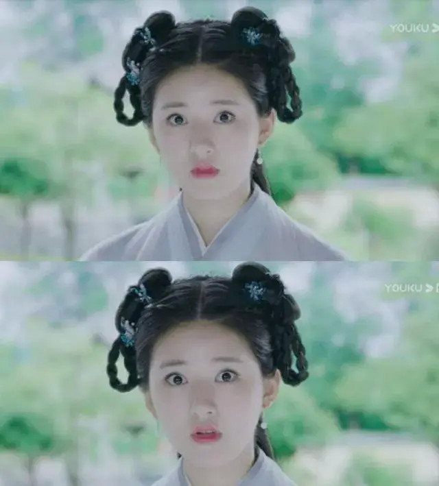 赵丽颖|女明星双髻造型，赵丽颖最惊艳，袁冰妍舒服，虞书欣鬼马