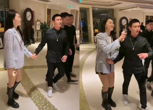 赵本山|赵本山小女罕现身！其爱徒双膝跪地示感恩，23岁球球受大礼引争议