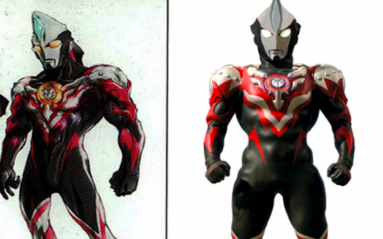 另外还有两个邪恶的奥特曼设计图,大家不妨来看一看,有谁能认出来是谁