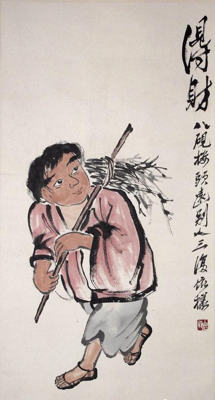 齐白石|齐白石的搞笑“招财图”，让求画的人哭笑不得，网友：太妙了