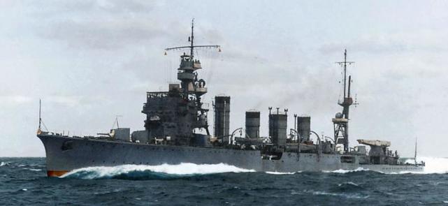 点赞|科隆班加拉岛|一战|鱼雷发射管|日本海军|驱逐舰|巡洋舰|美军