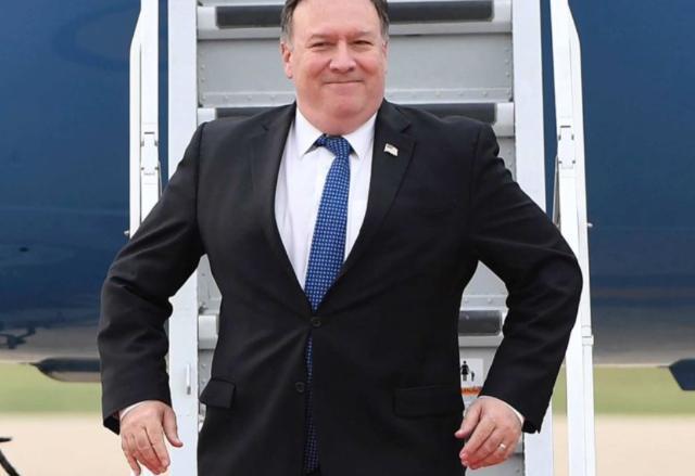 美国佬滚还想对中国使坏蓬佩奥出访成过街老鼠