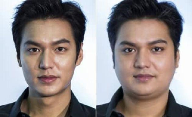 韩国男星发福对比图片