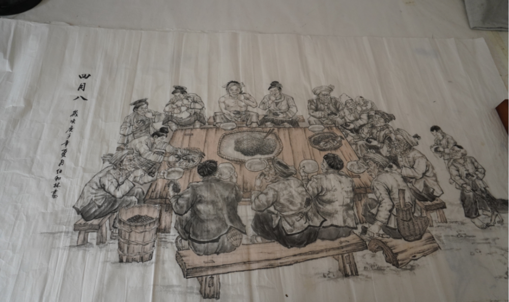 任和林|用绘画记录乡愁