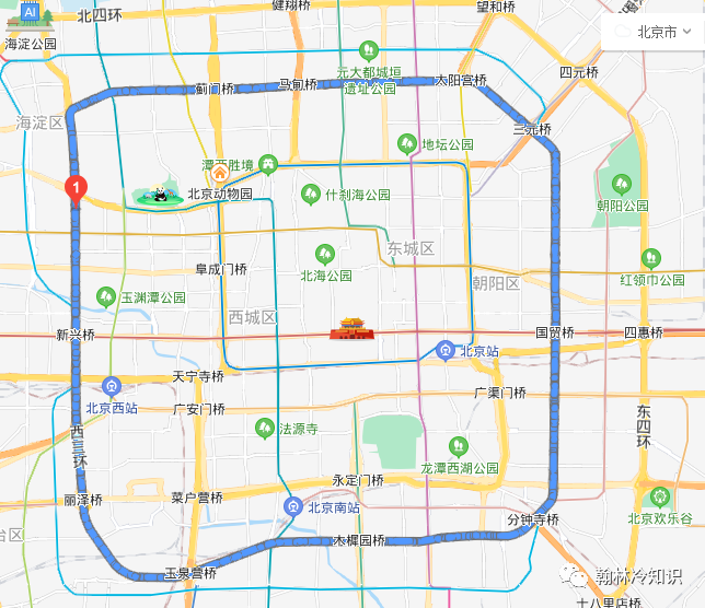 北京|北京环路发展史，从20公里的一环，到940公里的七环