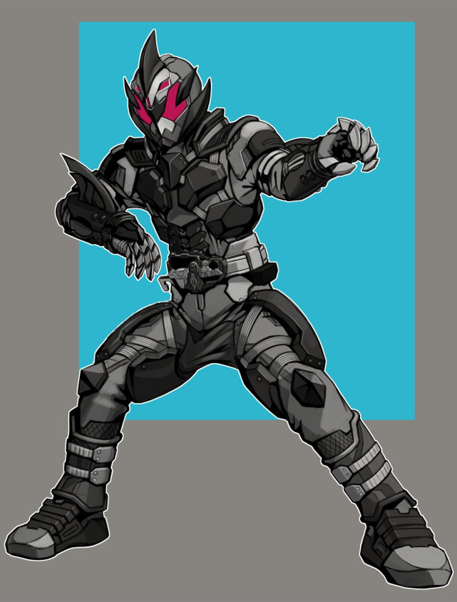 假面骑士blade宛如审判天使圣刃变身钻石冰龙真霸气