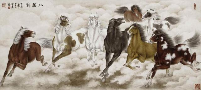 万里,神异非常,曾载着周穆王游遍大荒,甚至见过西王母;一说是长陵八骏